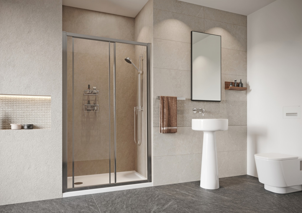 Haven Framed Sliding Door Alcove
