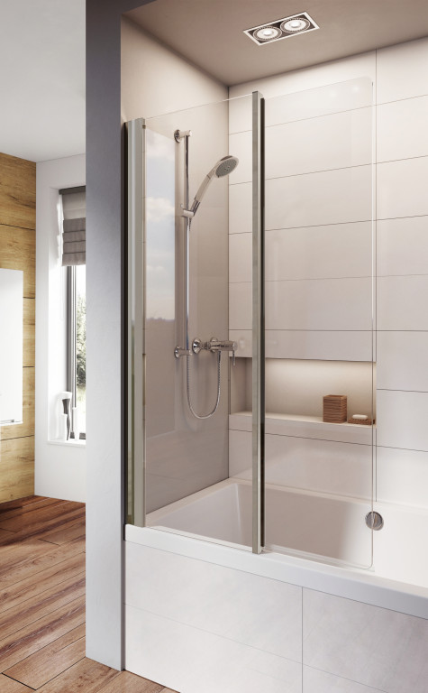 Haven8 Inward Folding Bath Screen